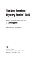 Omslag The Best American Mystery Stories 2014