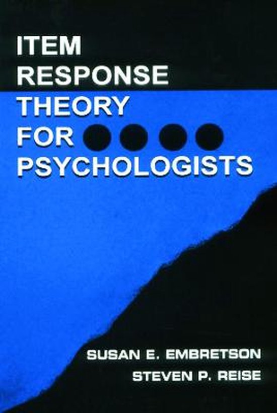 Item Response Theory - cover