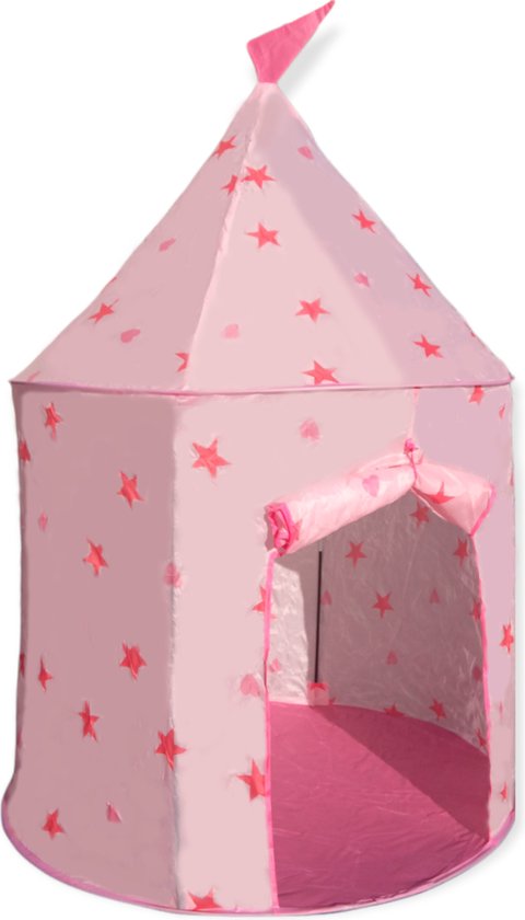 Speeltent - Kasteel - Roze - Pop-up Tent - Kasteeltent - Prinses | bol.com