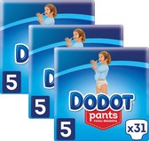 Dodot Pants Maat 5 - 93 Luiers Voordeelverpakking