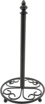 Keukenrolhouder Ø 18*37 cm Zwart Ijzer Rollenhouder Keukenpapier Houder
