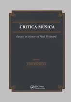 ISBN Critica Musica: Essays in Honour of Paul Brainard, Musique, Anglais, 504 pages