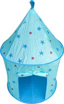 Speeltent - Kasteel - Blauw - Pop-up Tent - Kasteeltent - Prinses