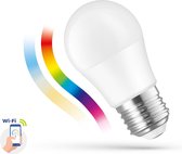 Spectrum - WiFi LED Lamp - E27 5W - RGB+CCT alle lichtkleuren - Bediening met de App