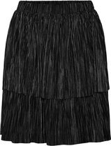 Vero Moda VMCARINA HW SHORT SKIRT JRS BLACK Dames Rok - Maat L