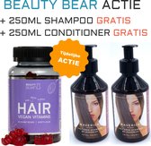 BEAUTY BEAR Hair Vitamines, 60 Gummies - Set Shampoo & Conditioner