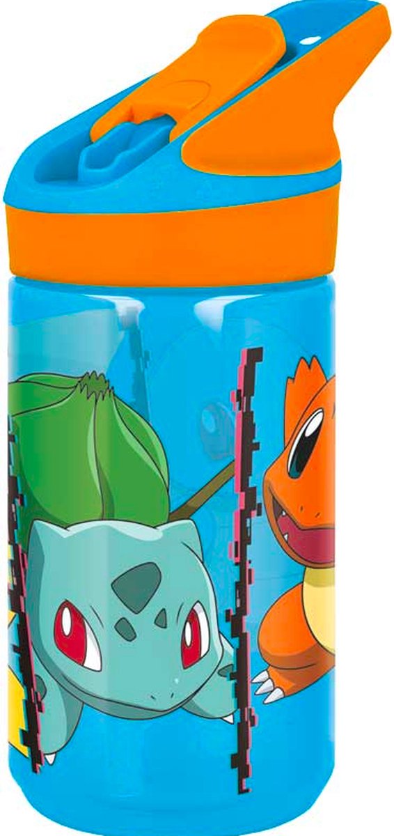 Pokémon Tritan drinkfles / waterfles 480 ml - 18 cm hoog
