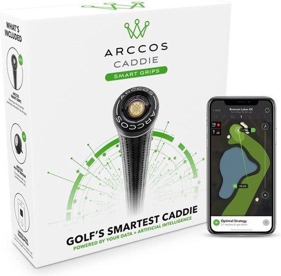 Arccos GolfPride MCC Plus 4 Standaard Grips Caddie Smart III Sensoren 14 Stuks bol