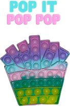 Pop IT | French Frites | Multi color fidget toys  | Fidget Toy  | TikTok Trend 2021