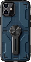 Nillkin Medley Back Case - Geschikt voor Apple iPhone 12 Mini (5.4") - Blauw