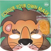 Maskers Maken Knutselboek - Jongen 20 stuks | Sint-tip | Kerst-tip | Cadeau-tip