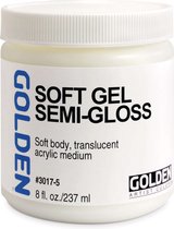 Golden | Gel Mediums | Soft Gel (Semi-Gloss) | Pot á 237ml