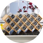 Keuken Opbergrek, Premium kwaliteit, Kruidenrek, Kruidenhouder, Kruidenpot Organizer Plank voor Keuken.