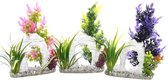SYDECO Pont Aquatic - Planten ornament decoratie + Aquarium ondersteuning