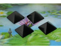 Shungiet - shungite piramide 30 mm (set van 4)