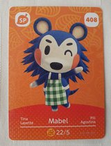 Amiibo animal crossing new horizons serie 5 Kaart mabel 408