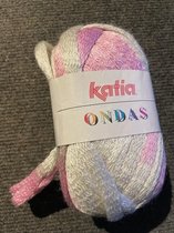 Katia Knitting Wool Ondas Spécialement pour les écharpes Nr. 90