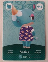 Amiibo animal crossing new horizons kaart 446 Azalea serie 5