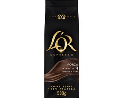L'OR Espresso Forza Koffiebonen - Intensiteit 9/12 - 4 x 500 gram