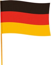 Flag Germany w.rod 50x70 cm