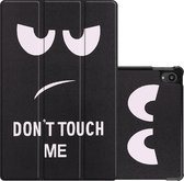 Hoesje Geschikt voor Lenovo Tab P11 Hoesje Case Hard Cover Hoes Book Case - Don't Touch Me