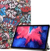 Hoes Geschikt voor Lenovo Tab P11 Hoes Luxe Hoesje Book Case - Hoesje Geschikt voor Lenovo Tab P11 Hoes Cover - Graffity