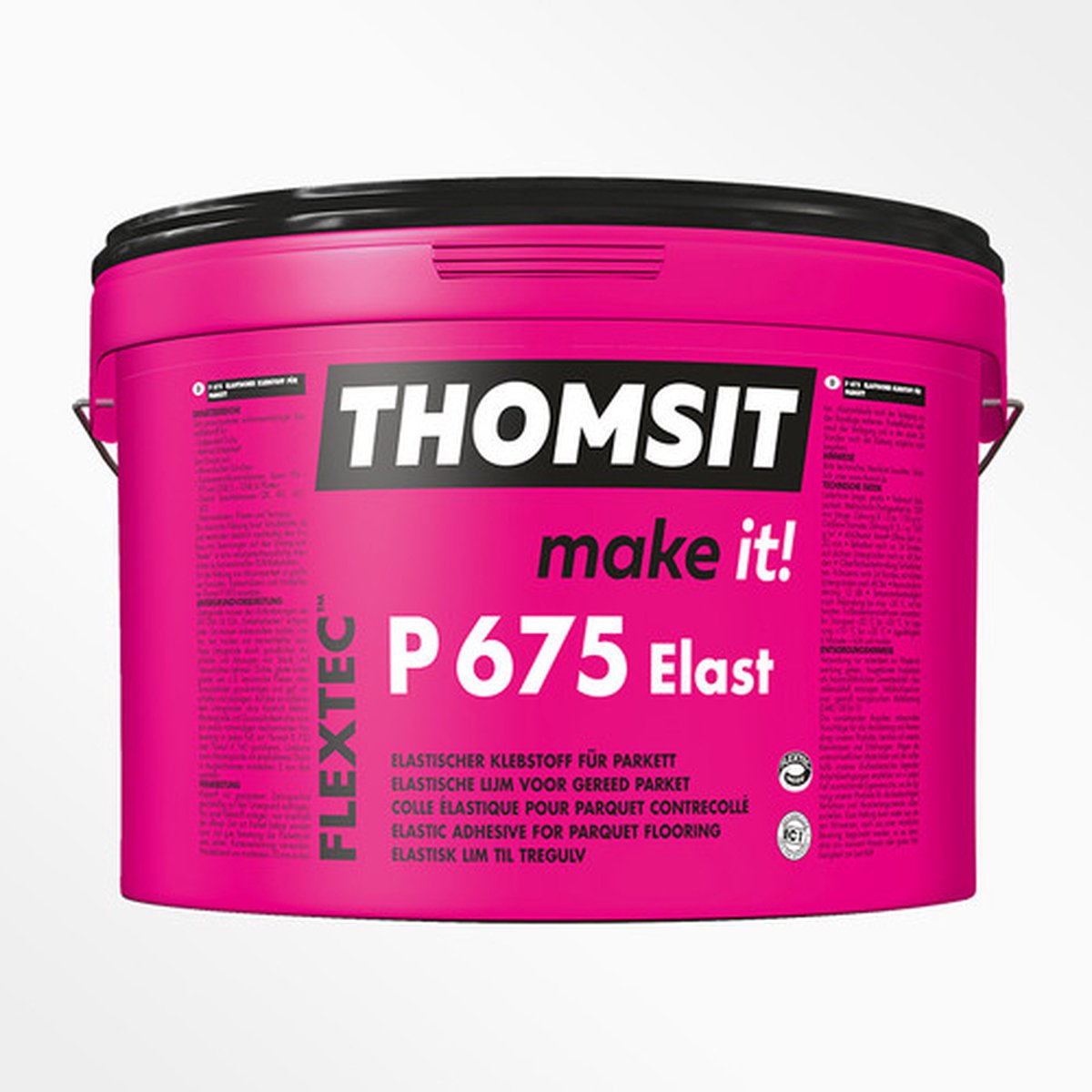 THOMSIT ELASTISCHE LIJM VOOR PARKET - P 675 - 18kg