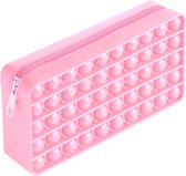 Pop it Etui - School etui - Pennenzak - Pencil case - Fidget toys - Pop it - Roze kleur - Make-up tasje - Voor jongens en meisjes