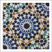 Tegelstickers Mozaiek | 12 stuks | 15x15cm