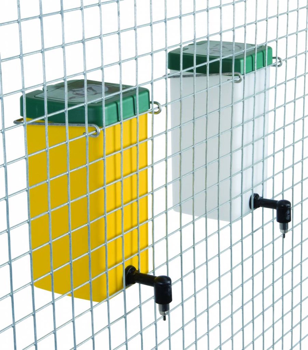 Knaagdier drinknippelfles 1L Geel Knaagdier drinknippelfles 1L Geel