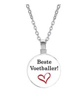 Akyol - beste voetballer Ketting - Voetbal - de beste voetballer - voetbal - voetballen - sport - ketting - sporten - 60 CM lang