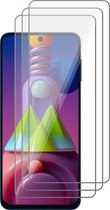 Samsung M51 Screenprotector - Beschermglas Samsung Galaxy M51 Screen Protector Glas - 3 stuks