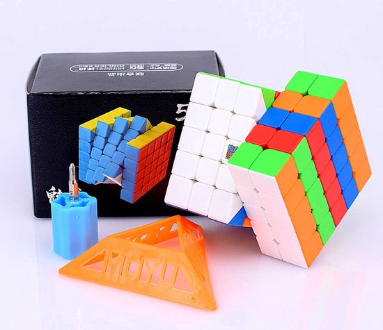 Thumbnail van een extra afbeelding van het spel MoYu Meilong 5x5 M Speed Cube Magnetisch - Stickerless - Draai Kubus Puzzel - Magic Cube