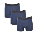 UOMO 3-Pack heren boxershorts Blauw - maat S