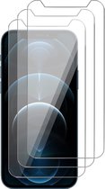 Screenprotector geschikt voor iPhone 12 Pro Max Screen Protector - 3 Stuks Beschermglas Screenprotector Glas Screen Protector