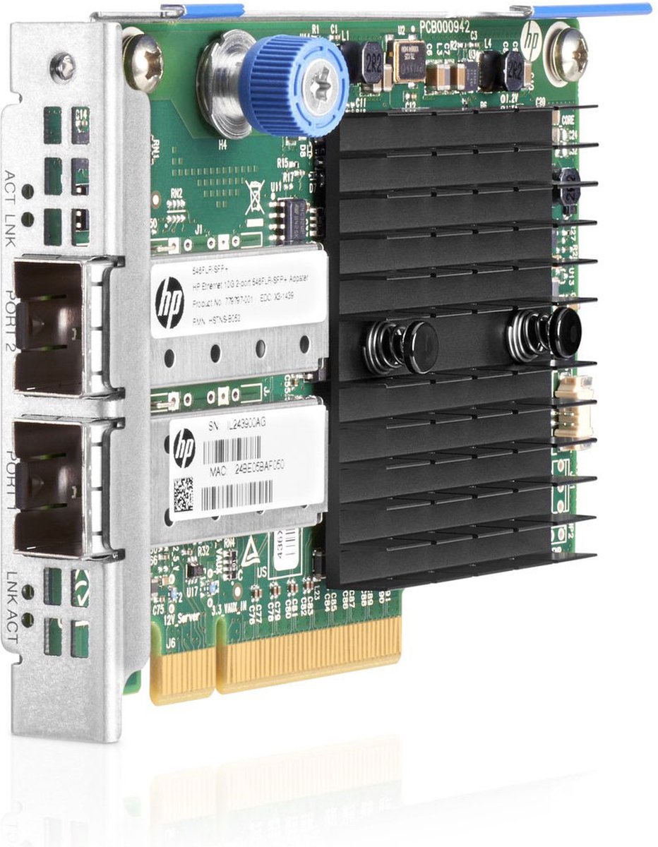 Hewlett Packard Enterprise 727054-B21 netwerkkaart Intern Fiber 10000 Mbit/s
