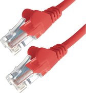 3M RED RJ45 UTP CAT 5E STRANDED