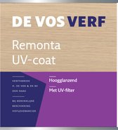 De Vos verf Remonta UV-coat - hoogglanzend - blank - 1L