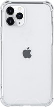 Crystal Backcase Transparant 360 Graden Shockproof Hoesje iPhone 12 Pro Max - Telefoonhoesje - Smartphonehoesje - Zonder Screen Protector