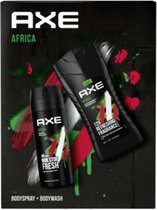 AXE Africa Geschenkset - Giftset - Bodyspray en Douchegel