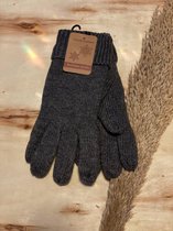 Winter Handschoenen - Dames - Verwarmde - Klassiek Donkergrijs
