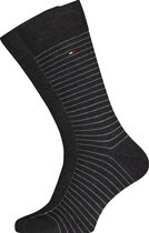 Tommy Hilfiger MEN SMALL STRIPE SOCK 2P Mannen Sokken Maat 39-42