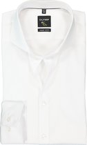 OLYMP No. Six super slim fit overhemd - wit - Strijkvriendelijk - Boordmaat: 41