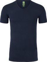Alan Red - Bamboo T-shirt V-Hals Donkerblauw - XL - Body-fit