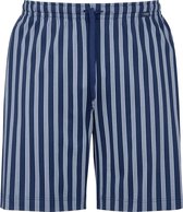 Mey pyjamabroek kort - Cranbourne - blauw gestreept -  Maat: XXL