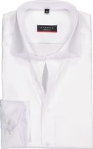 ETERNA modern fit overhemd - poplin heren overhemd - wit - Strijkvrij - Boordmaat: 46
