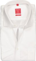 Redmond regular fit overhemd - korte mouw - wit - Strijkvriendelijk - Boordmaat: 39/40