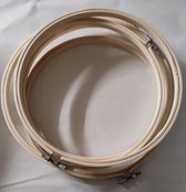 Bamboeringen voor borduren of andere knutselopdracht 14 cm verstelbaar 5 stuks 1 afmeting voor uw knutselopdracht of om te borduren