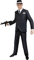 FUNIDELIA Maffia Kostuum voor mannen - Gangster Kostuum - Maat: L - Zwart