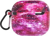 Case Cover geschikt voor Apple Airpods 3 - Siliconen patroon Cosmic - Watchbands-shop.nl